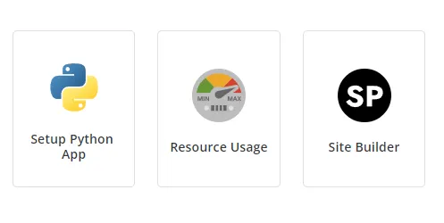 DirectAdmin resource usage