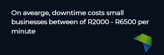 The cost small businesses face when their sites are offline