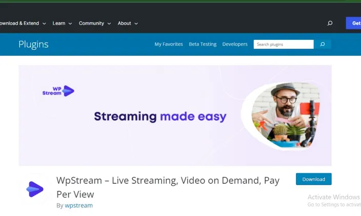 live stream WordPress plugin