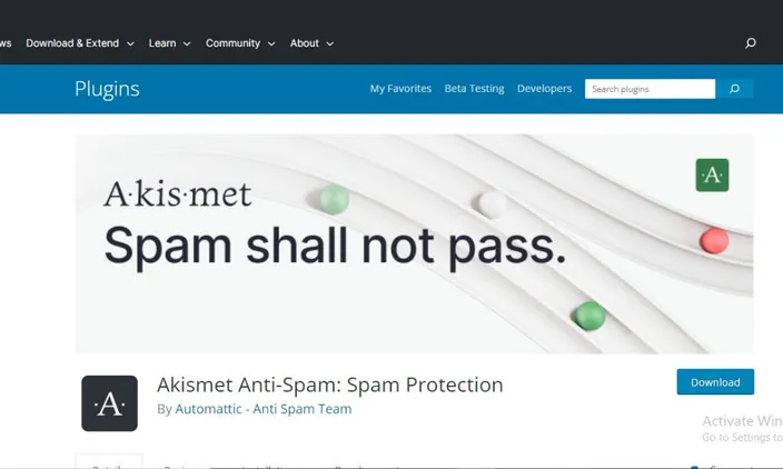 Askimet plugin